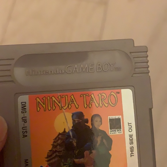 Authentic Vintage Ninja Taro Nintendo Game Boy Game Rare - Picture 3 of 5
